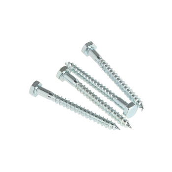 Шурупы по дереву BROZEX 8,0*80 шестигранник (4шт) *10/100