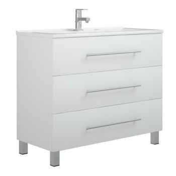 Тумба /Corozo/ "Гармония 100 " (выписывать раковину ЖП181 - Marko 100 комфорт) *1/3