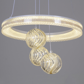 Люстра 60067-0.4-1+3A LED ПДУ ПДУ+диммер 3500-6000К S=28м2 *1 Люстра 60067-0.4-1+3A LED ПДУ ПДУ+диммер 3500-6000К S=28м2 *1