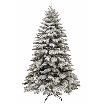 Елка искусственная пластиковая "Лесная" заснеженная 1,8м литая *1