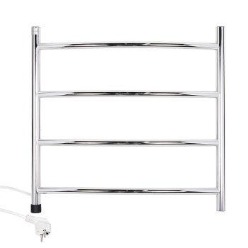 Полотенцесушитель электрический лесенка Радиус 500х500 3/4" нерж. 4 полки TERMAX TEL25050-1 *1