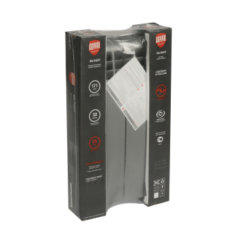 Радиатор биметаллический 4 секции Royal Thermo BiLiner, 500 мм, серый