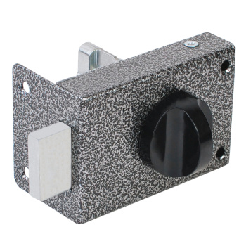 Замок накладной Омега ЗН 1, цвет серебро