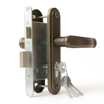 Замок врезной Зенит ЗВ 4-3,03 бронза Димитровград *1/15