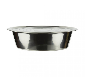 Таз нерж.12л d440мм с КРЫШКОЙ-подносом "Катунь" 0184 *1/12