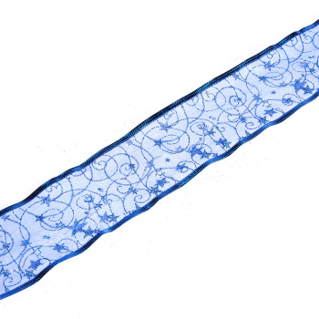 Гирлянда для дома Серпантин лента декоративная «Волшебство» 2 м, 6 см, 20 LED, на батарейках, синий