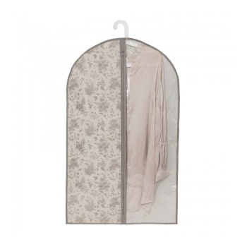 Чехол для одежды на молнии с прозрачной вставкой 60х100см "Elegance" 17110 "EG" *1/48