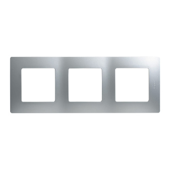 Рамка 3-м Etika алюм. Leg 672553