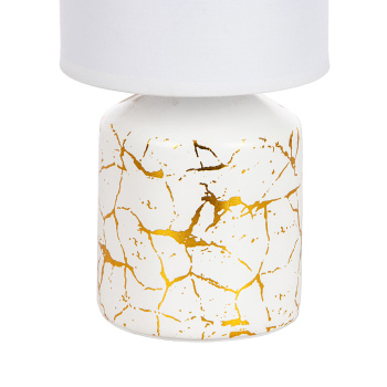 Лампа настольная G32236A/1T WT+GD WT Е14 40Вт S=2м2 *1/24