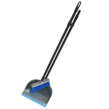 Комплект д/уборки:Щетка подмет.+Совок склад. с длинн. ручками "Ленивка" MPG2803 *1/10