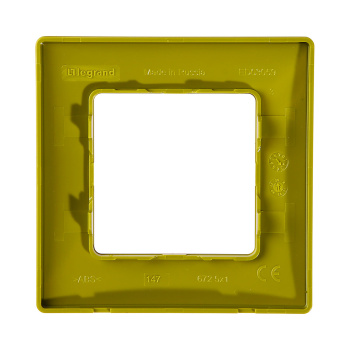 яяяРамка "Etika" 1-м. зел. Leg 672541 *1