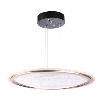 Люстра 9260 H/130W gold 530 мм 3 реж., пульт S=25м2 VERNER LIGHTING *1