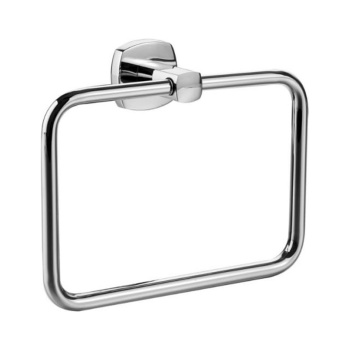 Полотенцедержатель, глянцевый хром, сплав металлов, Volga, Milardo, VOLSML0M52