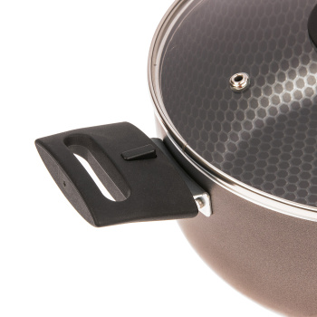 Кастрюля алюм.а/приг. Scovo "Diskovery" 3,5л d22см Cъем.руч., Cтекл.кр. СД-007 *1/5