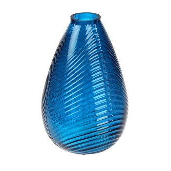 Ваза "Киркинес" лазурный Матильда d-5,5см 25,5х15см (1473) 9779217