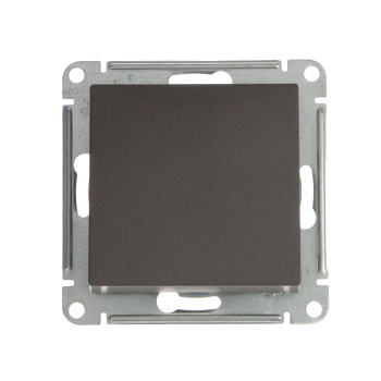 Механизм выключателя 1-кл. ATLAS DESIGN (сх.1) 10АХ мокко SchE ATN000611