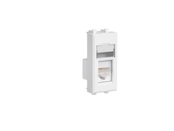 Розетка "Avanti" 1-мест. "Белое облоко" компьютерная кат.5e RJ-45 модульная ДКС 4400461