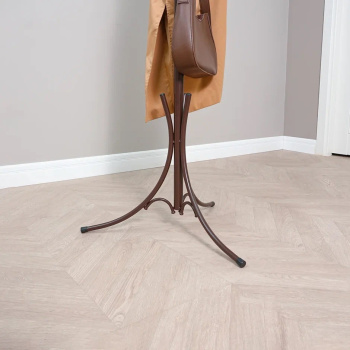 Вешалка напольная "Стойка" "Корона" 5крючков, выс.1,82м Коричневый ВНП 366  КОР ("ЗМИ") *1