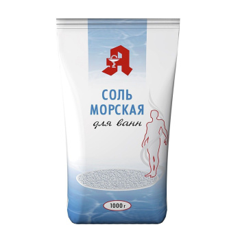 яяяСоль д/ванн Морская п/п 1000г.