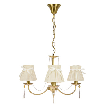 Люстра IL0023-3PSQ-24 AB CASTOR 40Вт Е14 S=18м2 *1