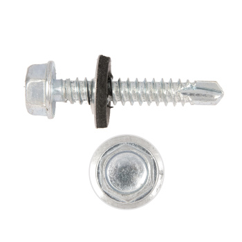 Саморезы кровельные BROZEX 6,3*38 цинк (2000шт) промтара к *1