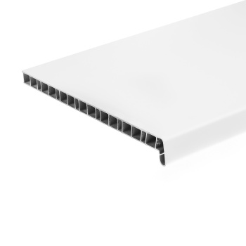 Подоконник ПВХ, 350х1500 мм, белый