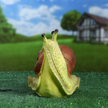 Садовая фигура "Улитка ползет" 25х14х15см  1155086
