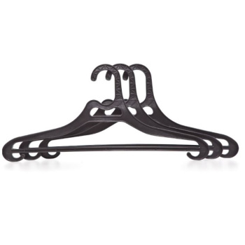 Плечики-вешалка для одежды пластм. НАБОР 3шт р-р 52-54 арт.319 (Полимербыт)*120