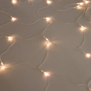 Гирлянда новогодняя СТАРТ,  2*1 м, 66 ламп, 220 В, 1 режим, занавес треугольный