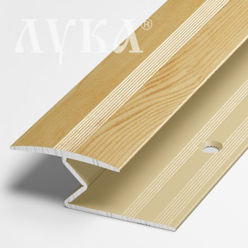 Порог-стык разноуровневый 900 мм Лука ПР 01, сосна