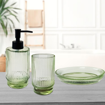 Мыльница Delphinium стекло коллекция "Оливия" 106149  *1/96