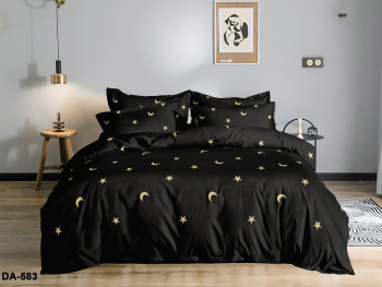 Постельное белье 1,5сп бамбук Орхидея DA-583, наволочки 70*70см - 2шт *1