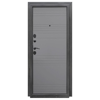 Дверь входная 2050х960х80 мм Форпост Олимп, правая, серый софт