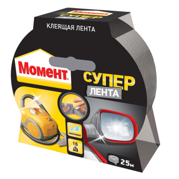Супер Лента Момент 25 м (серебр) 1760300 (Хенкель) *1/6