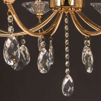 Люстра IL1242-8PPA-29 GD 40Вт Е14 S=30м2 *1