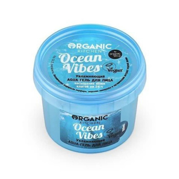 яяяГель-аqua д/лица Org.Kitchen. Увлажняющий Ocean vibes 100мл (баночка)