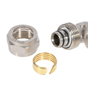 Уголок переходной 20х3/4"(Ø20) цанга/папа VALTEC 353 *10/70