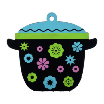 Подставка под горячее MARMITON "Кастрюлька" силиконовая 19,5*16,5см