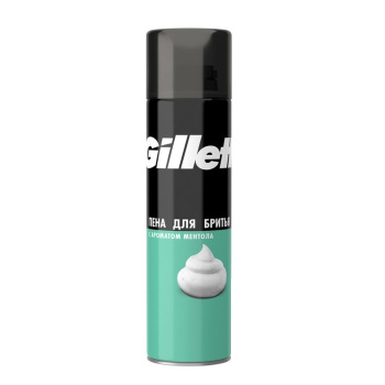 Пена д/бритья GILLETTE Series Menthol (с ароматом ментола) 200мл *6