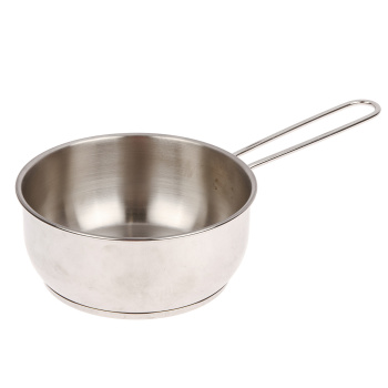 Кастрюля нерж. 1,0л "Классика-Прима" с Теплораспр.дн., d16см Металл.кр. Дл.прутк.руч.1с763 (Аша)*1/6