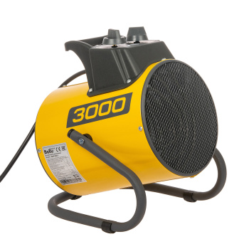 Пушка тепловая электрическая 3кВт 260м3/ч S-30м2 ТЭН круглая 230В BHP-PE2-3 Ballu *1 Пушка тепловая электрическая 3кВт 260м3/ч S-30м2 ТЭН круглая 230В BHP-PE2-3 Ballu *1