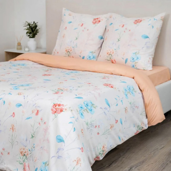 Постельное белье 1,5сп бязь Василиса 71118/1 Соренто, наволочки 70*70 - 2шт *1/6