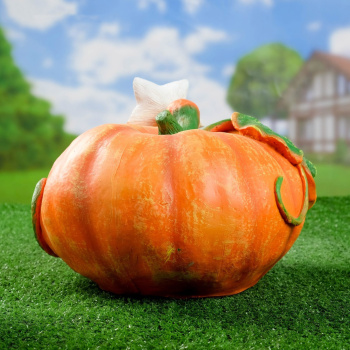 Садовая фигура "Тыква" 28х30х23см  1259536