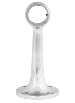 Крепление трубы к стене прох. усил. хром *1/80