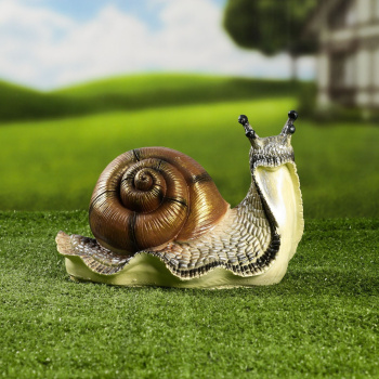 Садовая фигура "Улитка ползет" 25х14х15см  1155086