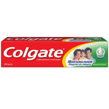 З/паста КОЛГЕЙТ Максимальная защита от кариеса Двойная мята 100мл *12/48