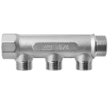 Коллектор MasterProf, 3 выхода, 3/4"х1/2" Коллектор MasterProf, 3 выхода, 3/4"х1/2"