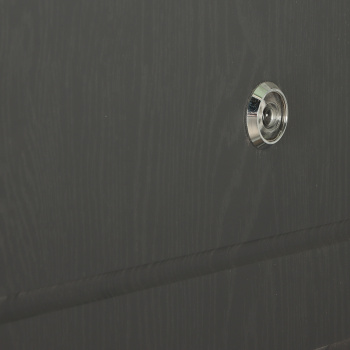 Дверь входная 2050х860х100 мм Дверной континент Новелло, правая, графит/белый