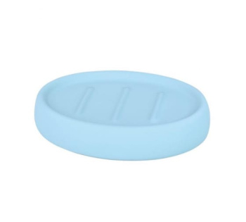 Мыльница керамика Soft голубая B4333A-4B