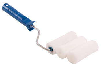 Валик поролоновый 140мм с 2-мя запасн.шубками "Korvus" (арт.0306140)  *1/40